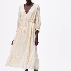 Zara Midi dotted dress